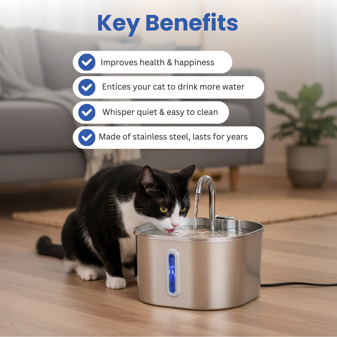 Protect your pet from dehydration and urinary emergencies with EverPaws™️